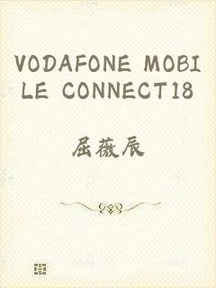 VODAFONE MOBILE CONNECT18